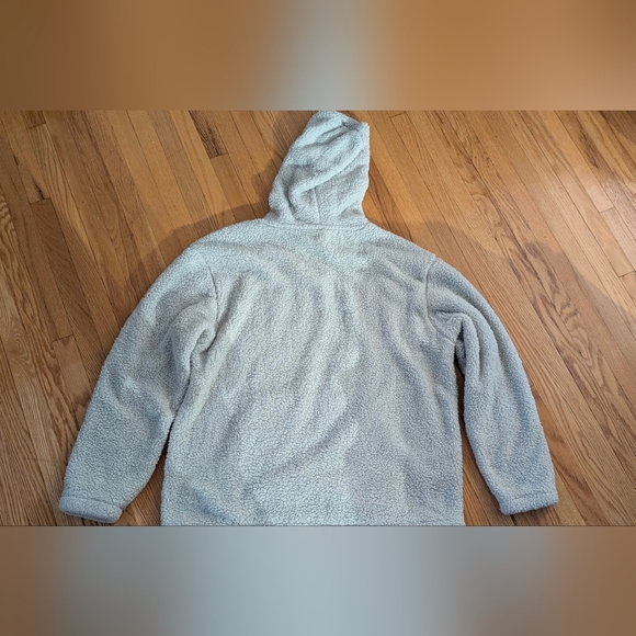 H&M Light Gray Sherpa Jacket - Picture 4 of 4